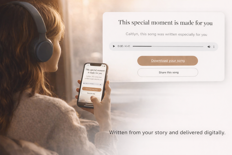 Create Your Personalised Song